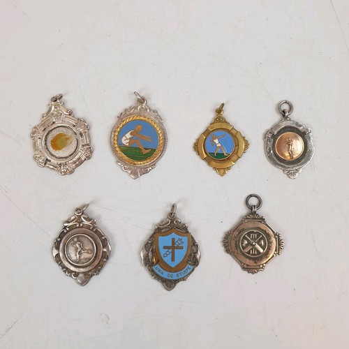 Vintage sports fob medals - fob,