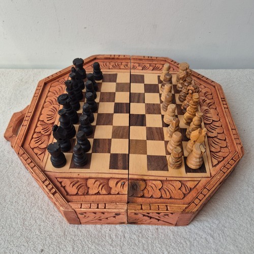 Vintage hand carved wooden - hand,