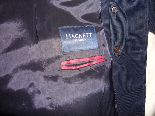 Hackett suit navy cord - hackett,
