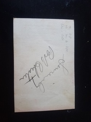 Bob chester autograph the - chester,