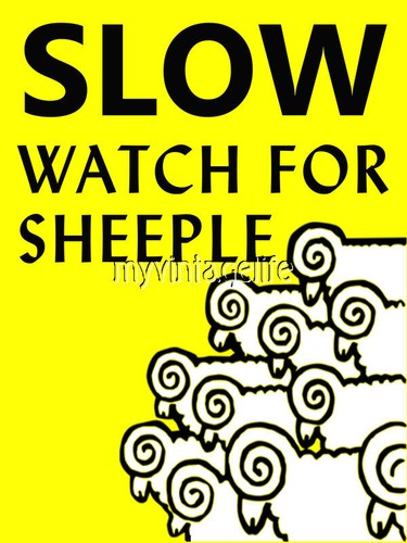 Slow watch for - slow, sheeple