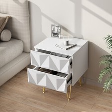 Bedside Table with 2 Drawers