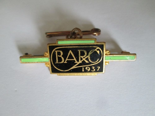 Brooklands guest badge 1937
