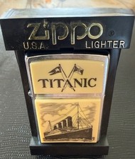 ZIPPO TITANIC SCRIMSHAW