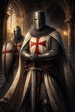 Templar vigil the cathedral - in,