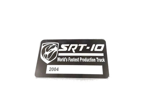 Data plate fit for dodge - data,