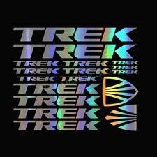 TREK Bike Stickers Decals Quality Printed Vinyl Label Set for MTB Bicycle DIY