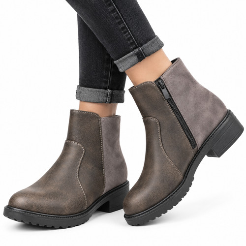 Womens flat ankle boots - womens,