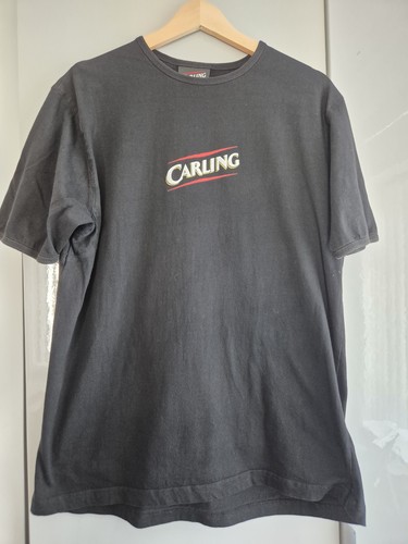 Black carling tshirt - black,