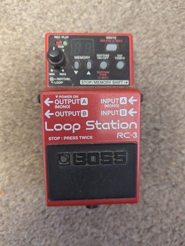 Boss loop station pedal - rc-3,