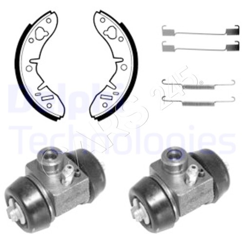 Delphi brake shoe - shoe, for