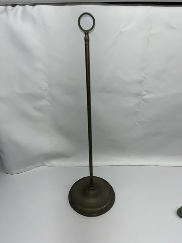 Antique brass hat - brass, hat/wig