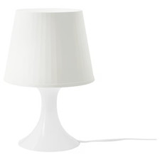Ikea lampan table lamp - ikea, white