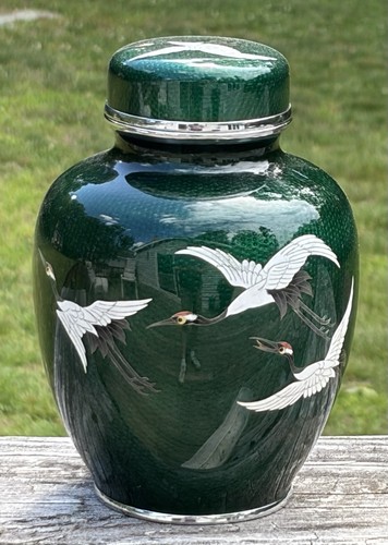 Japanese green foil cloisonne - foil,