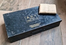 WW2 ARP FIRST AID TIN WITH A