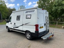 scooter rack for motorhome camper van tow bar mounted