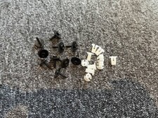 FIT TOYOTA EXTERIOR GROMMET EXPANDING NUT SELF TAPPING SCREWS FRONT BUMPER