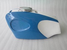 New BSA B25 B44 Starfire Dual Painted Alloy Aluminium Petrol Tank With Cap