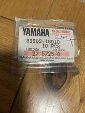 YAMAHA DT100 DT125 DT175 XT500 YT125 BALL BEARING SET (QTY.10) NOS 93503-16010