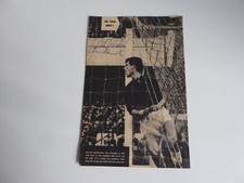 ARSENAL & WEST HAM UNITED JIM STANDEN RARE HAND SIGNED B & W PHOTO FROM 1960'S