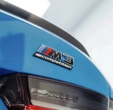 BMW M3 COMPETITION REAR BOOT BADGE EMBLEM LOGO G80 F80 E46 E36 E30 E90 E92 E93