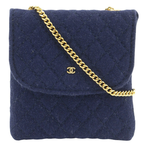 Chanel chain pouch quilted - chain,
