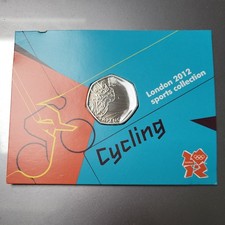 Carded Royal Mint BU 50p