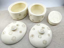 Matalan Sea Life Bathroom Set | Vintage Soap Dispenser & Storage Pot | Nautical