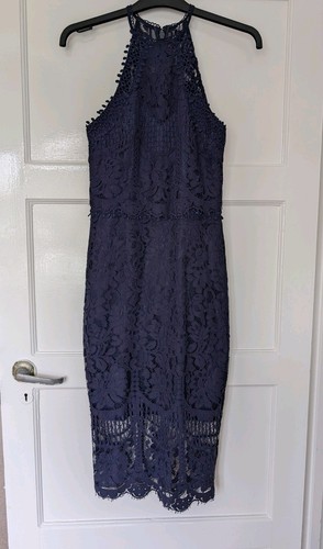 Navy blue lace lipsy vip - lipsy,