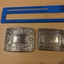 2 X Large Vintage Metal Kilt