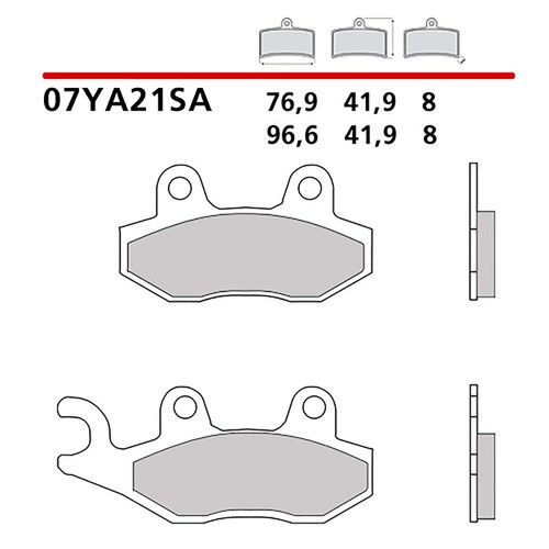 Brembo front brake - front, kit