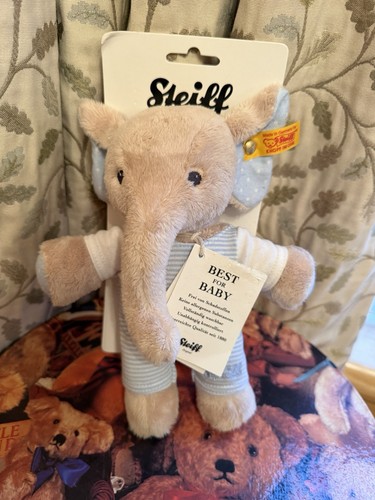 Steiff baby plush elephant - baby's,