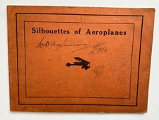 rare original ww1 royal flying corps aircraft recognition manual 1917