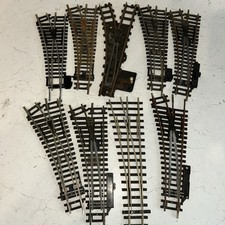 00 gauge Left hand points x9