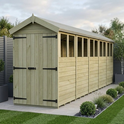 Apex shed double door - shed, all