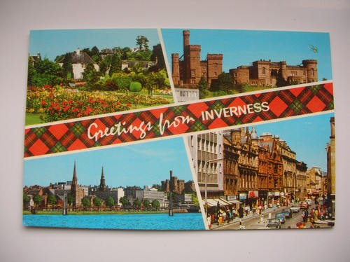 Inverness postcard bellfield - postcard,
