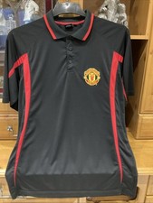 Men’s Man Utd Polo Shirt In VGC Uk Size Large Official Merchandise