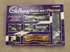 Cadbury Corgi Truck Set Boxed Plus Eddie Stobard - Used