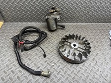 Hayter Harrier 48 Electric Start Motor Flywheel And Wires