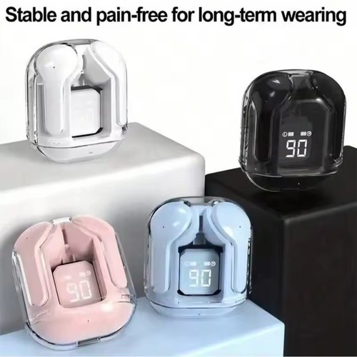 Tws wireless headphones led - wireless,
