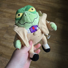 106b Baron Von Greenback Plush Soft Toy From Danger Mouse Vintage Collectable 