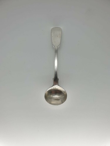 Antique mustard spoon silver - antique,