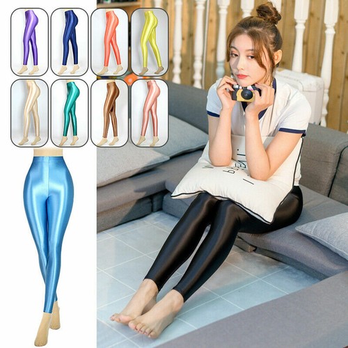 Women shiny glitter - shiny, leggings