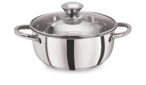 Stainless steel casserole dish - steel,