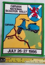 Girvan National Scooter Rally Patch