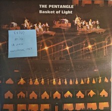 The Pentangle Basket of Light Vinyl Record EX/VG TRA 205 1969