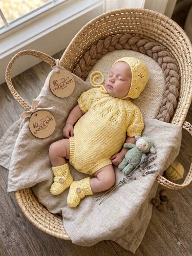 Luna romper knitting - romper,
