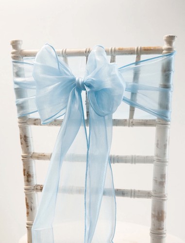 Chair cover bow sash - chair,