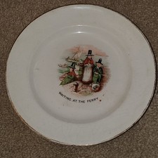 Welsh Lady Ceramic  Dish "