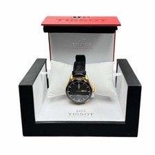 Tissot 1853 PRS 516 Powermatic 80 Black Dial Leather Strap Men's Watch